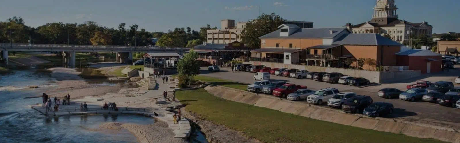 Aerial view of The Gin